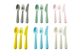 New Ikea Kalas Pastel Cutlery Ikea Dinnertime Atthetable Pastels Kidsdinnersets Kids Dinner Sets Ikea Kids Ikea