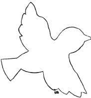 I believe that, that cute tweety bird coloring pages and other coloring pages can help to build motor skills of your kid. Flying Bird Coloring Page Bird Coloring Pages Bird Crafts Preschool Bird Template