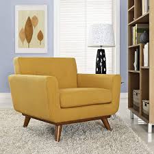 Amazon Com Modway Eei 1178 Lag Engage Mid Century Modern Upholstered Fabric Accent Arm Lounge Chair Laguna Kitchen Dining Armchair Furniture Accent Chairs