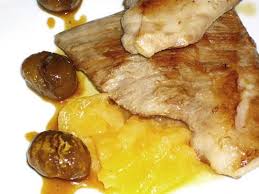 Secreto De Cerdo Iberico Confitado A Baja Temperatura Con Manzana Y Castanas Caramelizadas Robot De Cocina Mycook Receta Recetas De Comida Cerdo Recetas Con Carne
