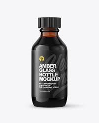 ✓ free for commercial use ✓ high quality images. 50ml Amber Glass Bottle Mockup In Bottle Mockups On Yellow Images Object Mockups