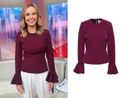 Langdon was using a hydrofoil, assisted by professionals, but injured her knee and was pulled from a nine spokesperson told news.com.au: Allison Langdon Fashion Clothes Style And Wardrobe Worn On Tv Shows Shop Your Tv