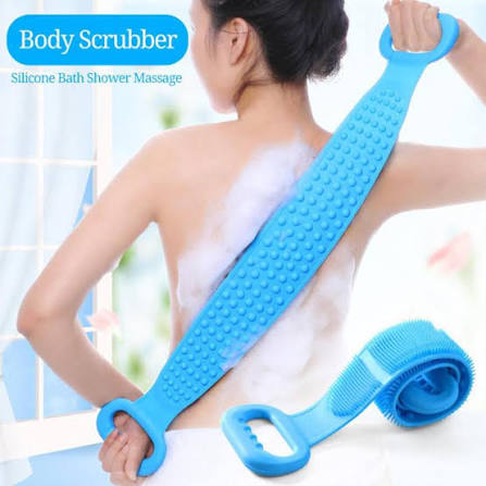 Silicone Body Wash , Body Scrubber Belt With Double Side Shower Belt | Daraz.pk