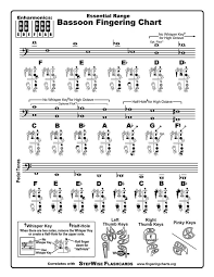 Bassoon Fingering Chart And Flashcards Stepwise