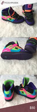Black And Lime Green Dc Shoes Dc Rebound Hi Multicolor Sneaker Sneaker Brands Sneakers Black Dc Shoes