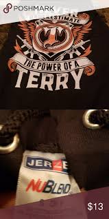 Jerzees The Power Of A Terry Graphic Hoodie Nublend Size S