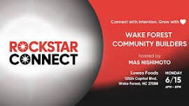 Free Wake Forest Community Builders Event