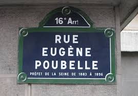Rue Eugene Poubelle Plaque On 7 March 1884 Poubelle Decreed That Owners Of Noms De Rue Chalon Sur Saone Plaque De Rue