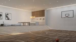There's a nerf basketball hoop up on the wall, herzog told the post. Inside The Epic Home With An Indoor Basketball Court Realestate Com Au