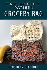 Large crochet mesh market bag. Crochet Market Bag Free Pattern Easy Off 58