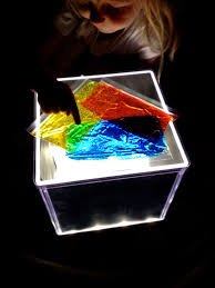 Gel Baggies On A Light Table Mama Papa Bubba