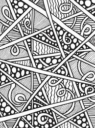 The collection includes detailed and complex coloring pages for teenagers and adults as well as simpler patterns suitable for children. Abstract Coloring Pages Pattern Coloring Pages Coloring Pages