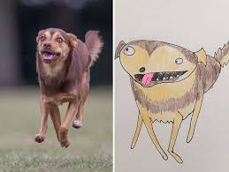 Funny memes, pics and much more. I Have Never Drawn In My Life But I Am Doing Crappy Pet Portraits To Raise Money For Charity 30 Pics Bored Panda