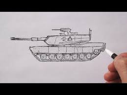 Buy m1 abrams tank posters designed by millions of artists and iconic brands from all over the world. How To Draw A Tank Easy M1 Abrams Tank Drawing Youtube Tank Drawing Drawings Easy Drawings