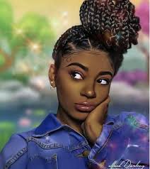 Pin By Tehegabriel On Art Black Girl Art Black Love Art Black Girl Cartoon