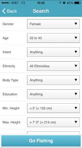 Plenty Of Fish App Advanced Search Body Types Gender Female Search