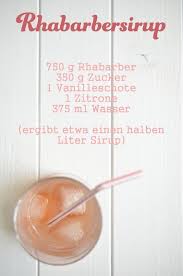 Rezept Fur Rhabarbersirup Rhabarbersirup Rhabarbersirup Rezept Schorle