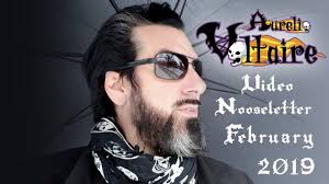 See aurelio voltaire's spooky home decor items on his society 6 page: Aurelio Voltaire Video Nooseletter February 2019 Youtube