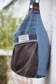 Eine beuteltasche zum wenden ganz einfach mit anleitung und freebie selber nähen! Jeanstasche Nahen Nahanleitung Und Schnittmuster Elle Puls Denim Bag Jeans Bag Denim Purse