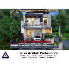 Bukan hanya dalam hal membuat tampilan atau fasad rumah saja tetapi juga mencakup pengaturan tata ruang maupun interiornya sekaligus. Jasa Desain Rumah Minimalis 2 Lantai Di Puri Bintaro Residence Kota Tangerang Selatan Shopee Indonesia
