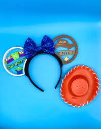 Space Range And A Cowboy Toy Story Buzz Lightyear Inspired 3d Etsy In 2021 Diy Disney Ears Minnie Mouse Ears Diy Mickey Ears