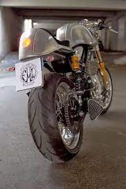 Check Out The Baffle On The Muffler Muffler Cafe Racer Old School