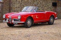 Specialist Classic And Sports Car Auctioneers Ref 28 1957 Alfa Romeo Giulietta Spider Alfa Romeo Alfa Romeo Giulietta Spider Alfa Romeo Giulietta
