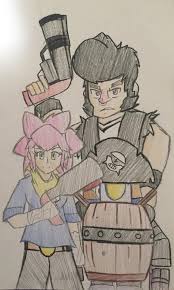 What The Ricochet Remodel Should Ve Looked Like Brawlstars Game Character Star Art Art Memes