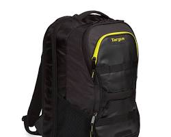 Imagen del compartimento para tablet de la mochila Targus Work+