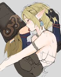 The Legend Of Zelda Free Sex Art - Hatenokatasumi, Zelda (breath Of The  Wild), Guardian (zelda), Sweaty, Link, Blonde Hair Female, Couple -  Valorant Porn Gallery