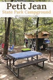 Camping At Petit Jean State Park Is A Beautiful Way To Enjoy The Park With Both Open And More Tucked In Site Petit Jean State Park State Parks Arkansas Travel