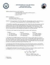 Fort Sam Houston nominee packet