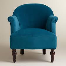 peacock blue lorna chair world market shabby chic table and chairs chair accent chairs for living room