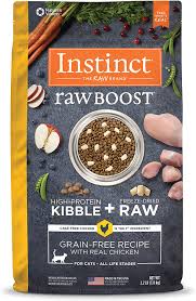 They continually prove that they walk the walk while talking the. Amazon Com Instinct Raw Boost Grain Free Recipe With Real Chicken Natural Dry Cat Food By Nature S Variety 2 Lb Bag Pet Supplies