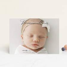 Enchanted Love Birth Announcement Petite Cards by Ashlee Townsend