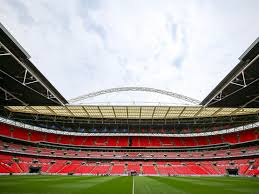 Home of the england football team & host to some of the biggest events in sport & music linktr.ee/wembleystadium. England Testet Gegen Wales Im Leeren Wembley Stadion