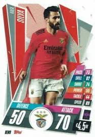 The last match of the team sl benfica in which rafa silvawas playing was 23rd may 2021: Topps Match Attax Champions League Karte 20 21 Nr Ben9 Rafa Silva Ebay