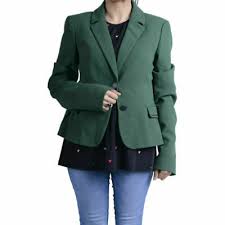 Stilvolle extravagante damen baumwolle kurzarm jacke. Armani Jeans Z5n08 Dg Damen Blazer Formeller Anzug Separate Grun Hochzeit Blazer Ebay