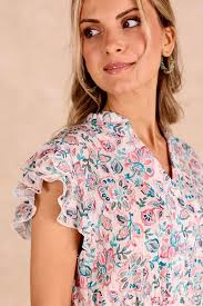 Dani short ruffled dress