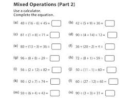 mixed operations part 2 teaching resources