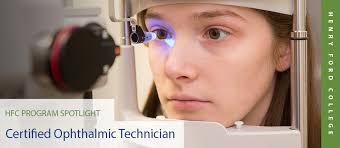 HFC's certified Ophthalmic Technician program = only accredited program in  Michigan