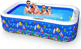 Check spelling or type a new query. Amazon Com Taiker Piscinas Inflables Piscinas Para Ninos Piscinas Familiares 97 6 X 57 9 X 20 9 In Gran Piscina Familiar Para Ninos Adultos Bebes Ninos Pequenos Al Aire Libre Jardin Patio Trasero Kitchen Dining