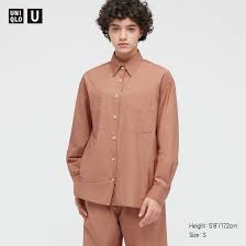Последние твиты от uniqlo (@uniqlousa). Damen Uniqlo U Oversize Bluse Mit Taschen Uniqlo