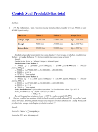 Untitled soal tes toeic dan kunci jawaban from 64.media.tumblr.com. Contoh Soal Produktivitas Total Pdf