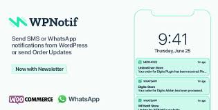 Whatsapp push notification api akan mengirimkan pesan notifikasi yang telah dibuat bisnis. Wpnotif Wordpress Sms Whatsapp Message Notifications By Unitedover