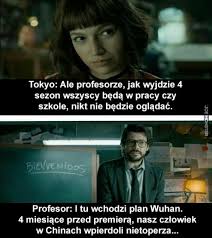Hiszpański serial o bystrych bohaterach, podbił serca wielu widzów dosłownie na całym świecie! Profesor Wszystko Z Goy Zaplanowal Joe Monster