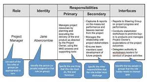 Image Result For Team Roles And Responsibilities Responsibility Chart Project Management Templates No Response