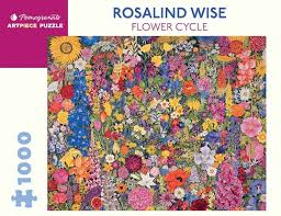 Island of the sun offering cloth artpiece pomegranate 1000 pc puzzle new sealed. Pomegranate Rosalind Wise Flower Cycle 1000 Piece Jigsaw Puzzle Whsmith