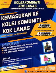 Pegawai pendidikan pengajian tinggi (pppt) gred dh47. Kolej Komuniti Kok Lanas Posts Facebook