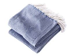 Shop for navy blue throw blanket online at target. Monhegan Cotton Throw Made In The Usa Brahms Mount